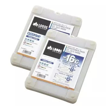 LOGOS Пакет со льдом GT Hard Disaster Сделано в Японии [Эксклюзив Amazon.co.jp] Ниже нуля -16°C 1200, 2 штуки, Долговечный, Готовность,