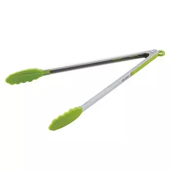 LOGOS Silicone Long Tongs 81285036 Camping зелёный