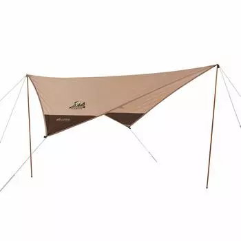 LOGOS SNOOPY Wing Tarp 86001084 Brown Width 430 x Depth 440 x Height 230 cm (approx.)