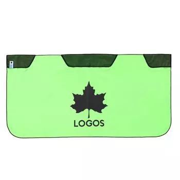 LOGOS Freezing Point Recovery Cool Body Towel 81336810 Heatstroke Prevention Absorbent Ice Towel Quick-Drying зелёный