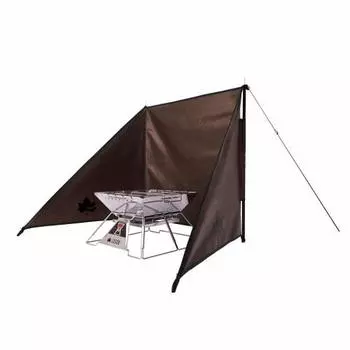 LOGOS TAKIBI de JINMAKU-BA 81064041 Brown (approx.) Width 90 x Depth 90 x Height 101cm