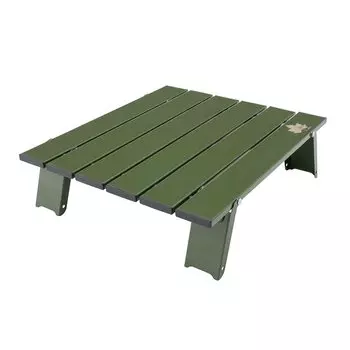 LOGOS Touring Roll Table 4034 73591002 Зеленый складной стол для кемпинга на открытом воздухе (2023ОГРАНИЧЕННЫЙ) зелёный
