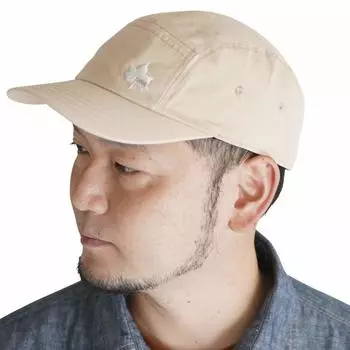 LOGOS Twill Jet Cap Circumference Washed Cap Hat Large Size Free Size Cotton Casual Outdoor Camping Shallow Plain Spring Summer Autumn Winter [Head бежевый