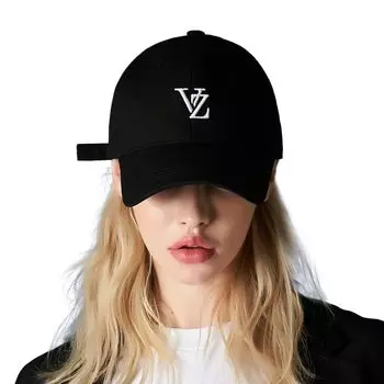 Логотип Bazaar 3D Monogram поверх бейсболки Черная бейсболка с 3D Monogram поверх бейсболки Черная бейсболка 4 цвета Унисекс-кепка Корейский стиль Корейский бренд Корейская мода чёрный