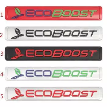 Логотип Ecoboost, автомобильная наклейка, эмблема, значок, наклейка style 6