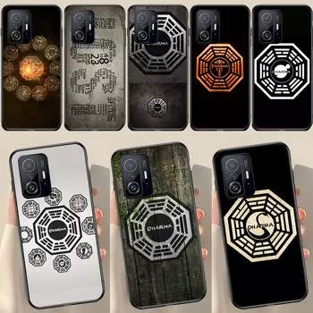 Логотип lost tv dharma initiative для POCO X5 X3 F5 Pro X4 F4 GT M5s C40 F3 Чехол для Xiaomi 13 Lite 12 11T 12T Pro 12X Чехол Mi 12X