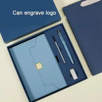 (Логотип можно выгравировать) Высококлассный блокнот А5, кожаная книга для записей деловых встреч, блокнот, студенческий предметный блокнот, дневник A5