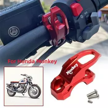 Логотип обезьяны для Honda Z-125 Z125 Z 125 Аксессуары для мотоциклов Кронштейн главного тормозного цилиндра Сумка-держатель для багажа Крючок для шлема красный