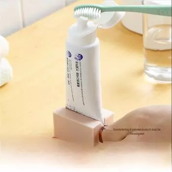 Lohas Creative Ручной зажим для выдавливания зубной пасты - Незаменимая вещь в ванной Pink+dark pink розовый/темно-розовый