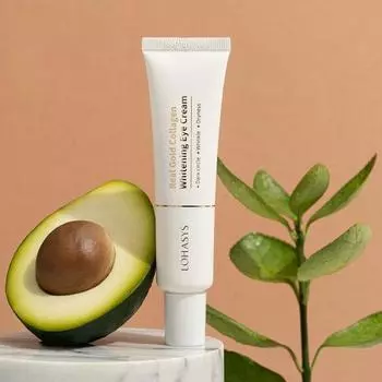 Lohasis Real Gold Коллагеновый отбеливающий крем для глаз 30г Single item/20