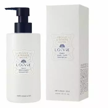 LOiViE Daily Perfumed Shampoo 500 мл 2 варианта на выбор (Пион / Бергамот)