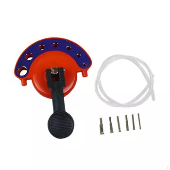 Локатор для отверстий в стекле и плитке, регулируемый от 4 мм до 12 мм, гранит No Accessories