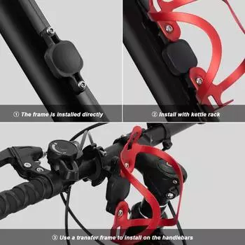 Локатор, крепление для велосипеда для AirTag, водонепроницаемый легкий велосипед, скрытый держатель GPS-трекера, чехол для устройства слежения против потери, аксессуары для велосипеда синий