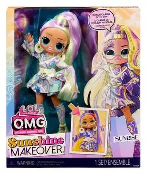 LOL Surprise OMG Sunshine Makeover Fashion Doll Sunrise Incluye Que Cambian de Muchas Sorpresas и Accesorios Fabulosos Regalo para [LOVSAK] LOL