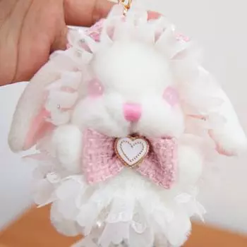 Лолита Кролик Ароматный Кролик Плюшевая Игрушка Вислоухий Кролик Подарок на День Рождения Кукла Женская Маленький Подвесок 12cm4 inch boutique pendant