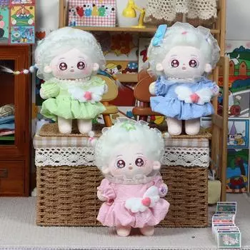 Лолита Повседневный костюм Носки Комплект Многоцветный Хлопок Кукольное Платье Дети Девочки Игрушки style E