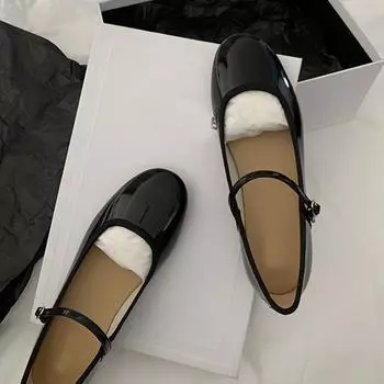 lolita round toe buckle strap mary janes women loafers flat shoes ladies pink/silver ballerinas slip on low heels moccasins 2024 5 серебряный