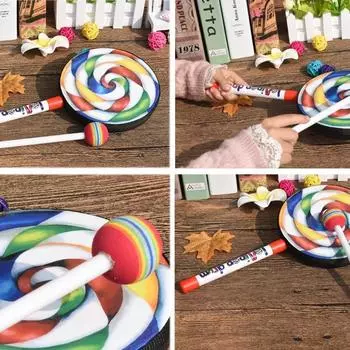 Lollipop Drum Baby Kids Mallet Музыкальные ритм-инструменты для игрушек раннего образования 6 inch