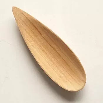 LOLO Wild cherry tree Made in Japan Wooden spoon Cooking utensils Natural wood Japanese food (Tea spoon)