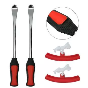 Лом для автомобильных шин Лом для многофункциональных мотоциклетных шин Защитный чехол для обода шины Ключ для снятия шин Шиномонтажный станок