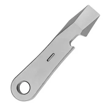 Лом из титанового сплава, многофункциональный инструмент, открывалка для бутылок, отвертка, многофункциональный брелок, гаечный ключ, инструменты для выживания в кемпинге