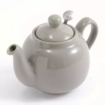 Чайник London Pottery London Pottery на 2 чашки 550 мл, британский бренд, черный чай (Серый) серый