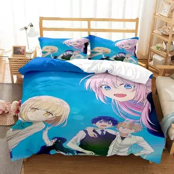 Lonely Rock Цифровая печать Полиэстер Постельное белье Комплекты Постельное белье для мальчиков Комплект постельного белья для подростков Комплект постельного белья Queen EU single(135x200cm)