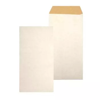 Long 3 Envelopes Craft White Size that fits A4 Thickness 114g Extra Thick Stylish Bicolor Stainless Steel Paste [100 Sheets] tri-fold Non-transparent
