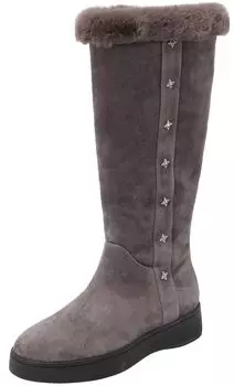 Long Boots Faux Fur Long Boots 9628 GYS [Lanvin Collection]