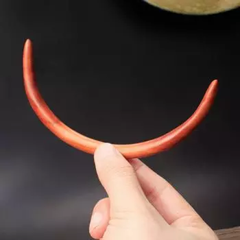 Long Hair Bun Combs Women Hair Accessories Hairpin Chinese Style Hair Fork Crescent Moon Hair Stick B-11.5cm