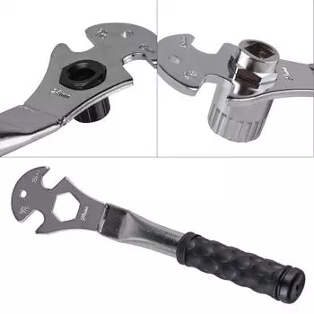 Длинная ручка для велосипедной педали, удобный ключ для шоссейного велосипеда, профессиональный инструмент для снятия велосипедной педали, гаечный ключ