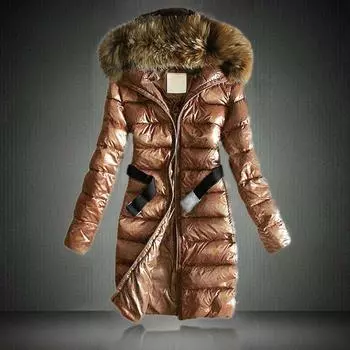 Long Ladies Womens Warm Jacket Hooded Puffer Coat Winter Casual Fur Faux S