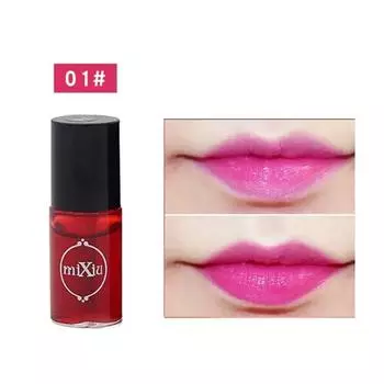 Long Lasting Waterproof Lipstick Set Lip Gloss Lip Makeup Autumn and Winter Moisturizing Nonstick Cup Cosmetics, 1PC 01