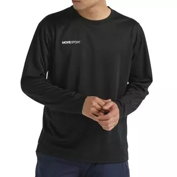 Long Long Sweat Quick Stretch One Point Dry XO [DESCENTE] T-shirt, Sleeve, Absorbent, Drying, Training, Innerwear, Men s, Women s, Unisex, Simple,