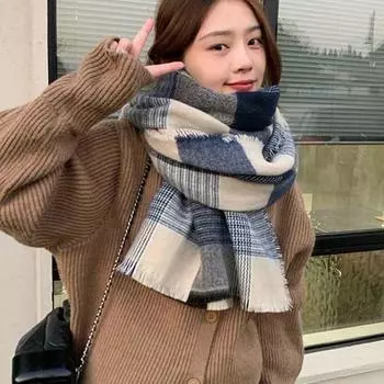 Long Neck Thick Shawl Blanket Neck Warmers Female Scarves Women Winter Scarf Winter Accessories 1pc
