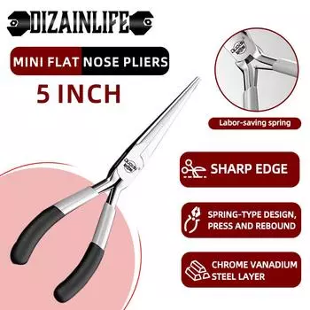 Long Nose Pliers Multifunctional Pointed Nose Pliers Manual Small Needle Pliers Mini Electrician Specific Pointed Nose Pliers