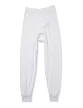 Long Pants Bottoms BVD Pants Bottoms Warm Inner Cotton Thick Smooth Leggings White L [B-V-D] 100% Men s