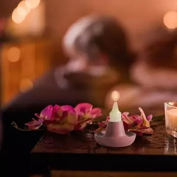 Long Rod Candlestick Silicone Mold DIY Cement Mold Creative Gypsum Mold Home Style C