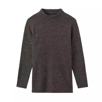 Long Sleeve Inner Thick Brushed Moisture Absorbent Heat Generating Warm Inner High Neck HOTMAGIC Hot Magic MH9545 Black Mok [Gunze] Women s