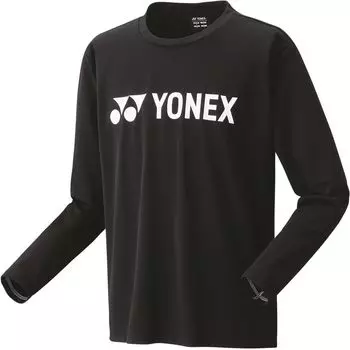 Long Sleeve Long Sleeve Black L [Yonex] Shirt, T-Shirt, (007)