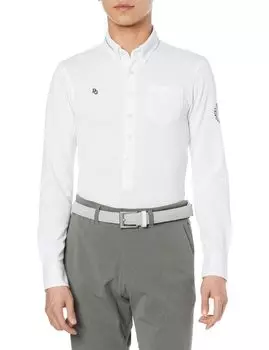 long sleeve polo shirt and quick UV Golf 5 [Pearly Gates] Men s (absorbent drying, protection, anti-slip) / / 053-3261001 030_White [L]