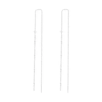 Long Tetragonal Earrings For Women, Simple Personality Design, Niche Temperament, Thin Earrings For Women, Korean Version Accessories