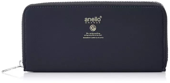 Long Wallet MOIST GJM0563 Navy [Anello Grande]
