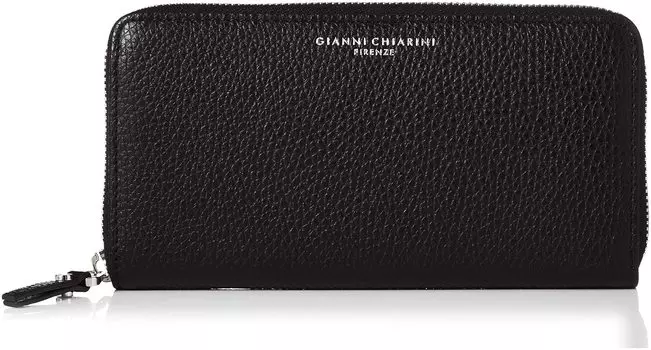 Long Wallet PF 5042 GRN GRAIN WALLETS Grain Wallet Nero [Gianni Chiarini] Women s [Item]