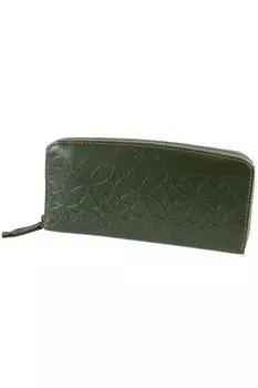 Long Wallet Round Zipper Green [Dakota] Women s DA-30652-50