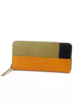 Long Wallet Round Zipper Mustard [Dakota] Women s DA-31623-53