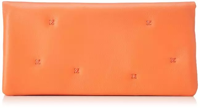 Long Wallet Tenten Quilt Orange [Tsumori Chisato] Women s