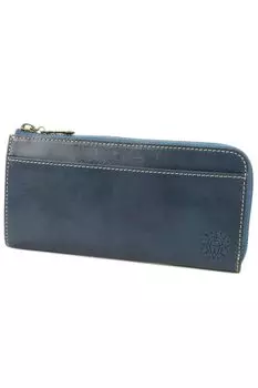 Long Wallet Zipper 0035894 Fons Series Navy [Dakota] L-shaped (0034894) DA-34894-60
