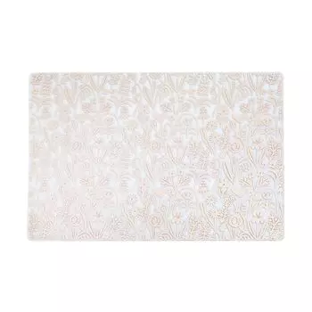 LONGDESIGN Silicone placemat heat fully 30 x 45 1 Wildflower Sand resistant, non-slip, washable, cm, piece,