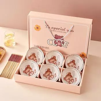 Longnian керамическая посуда, чаша, палочки для еды, костюм, набор чаш, подарок на открытие мероприятия, небольшой подарок, партия, набор посуды, костюм